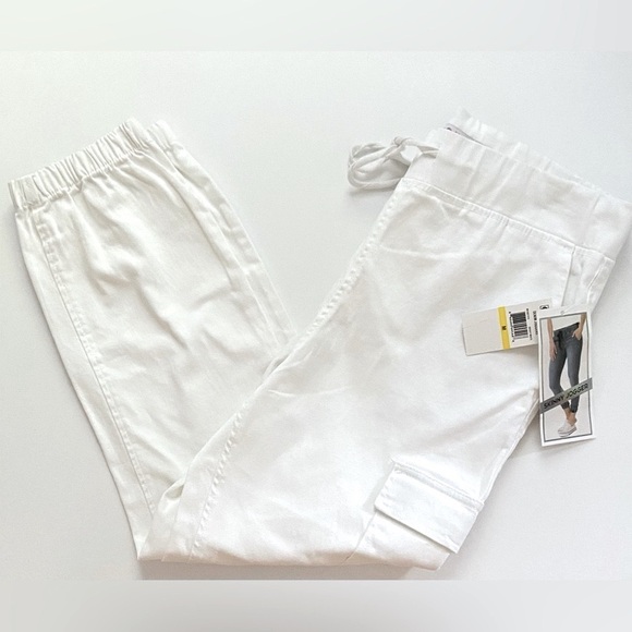 Tinseltown High-Waisted Pull-On Utility Jogger Pants, Cargo Jogger Pants Size: M - Picture 9 of 12